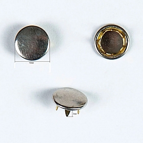 1815/10 Кнопка трикотажная 10мм (A) цв.металл, никель BIG