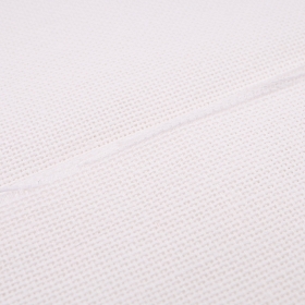 7845(8025) Ткань для вышивания равн. переплетения, цвет белый, 50% п/э, 50% хлопок, 100*147см, 30ct Astra&Craft