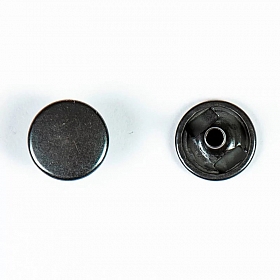 1055 Кнопка 9/15 (O-образная) 15мм (A) металл, черненый BIG