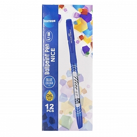 80090 Ручка шариковая синяя 'NICE' 0,7 мм