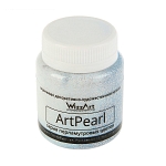 Краска акриловая ArtPearl, голографическое/серебро, 80мл Wizzart