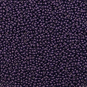 (33062) Бисер окрашенный с жемчужным покрытием 10/0, круг.отв., 50г, Preciosa