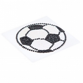698902 Декоративные наклейки из страз Футбольный мяч